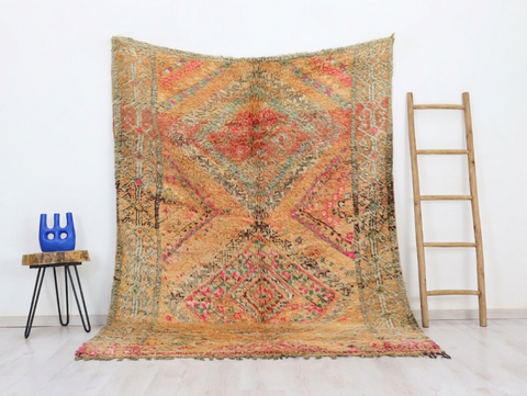 Anegmar Vintage Moroccan Rug 6'1" x 8'1"