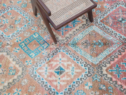 Taslit Vintage Moroccan Rug 6'2" x9'3"