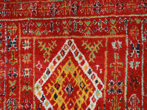 Ajeddig Vintage Moroccan Rug  6'2" x11'5"