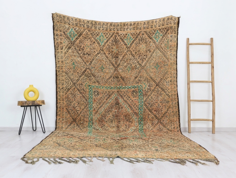 Ifis Vintage Moroccan Rug 6'4" x 10'1"