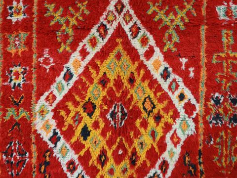 Ajeddig Vintage Moroccan Rug  6'2" x11'5"