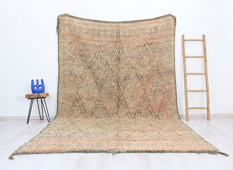 Yugarten Vintage Moroccan Rug 6'9" x 11'3"