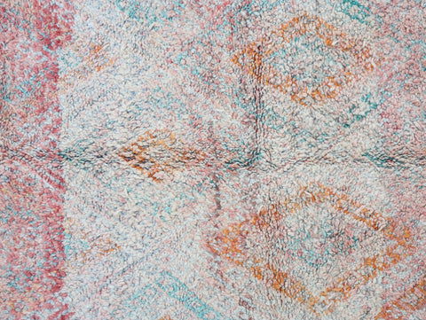 Amzagh Vintage Moroccan Rug 6'3" x10'3"