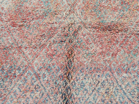 Amzagh Vintage Moroccan Rug 6'3" x10'3"