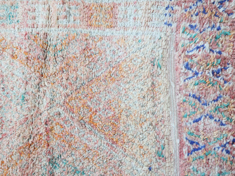 Amzagh Vintage Moroccan Rug 6'3" x10'3"