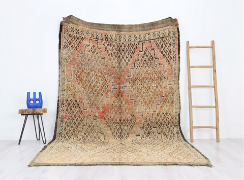 Dassin Vintage Moroccan Rug 6'2" x 9'5"