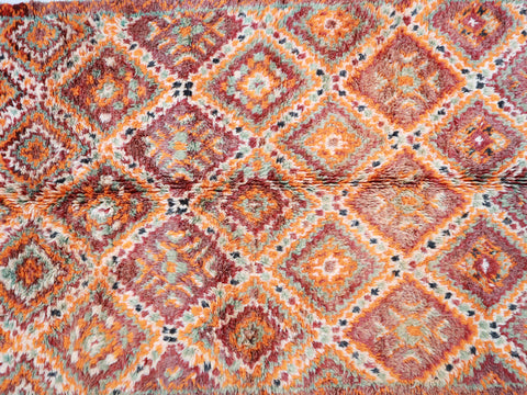 Allena Vintage Moroccan Rug  5'4" x11'2"