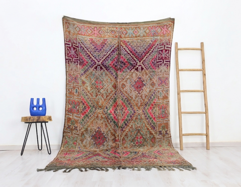 Tamalout Vintage Moroccan Rug 5'0" x 8'7"