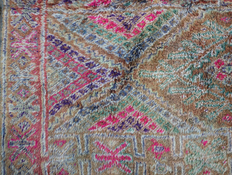 Tamalout Vintage Moroccan Rug 5'0" x 8'7"