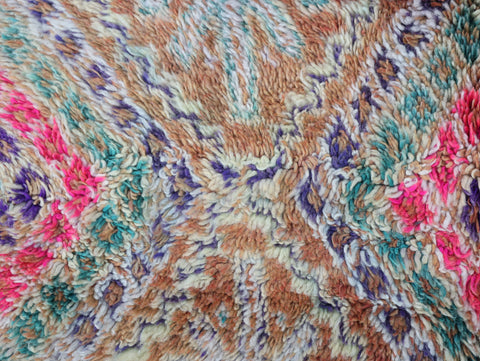 Tamalout Vintage Moroccan Rug 5'0" x 8'7"