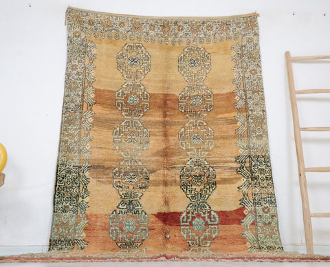 Agellid Vintage Moroccan Rug  5'1" x 8'5"