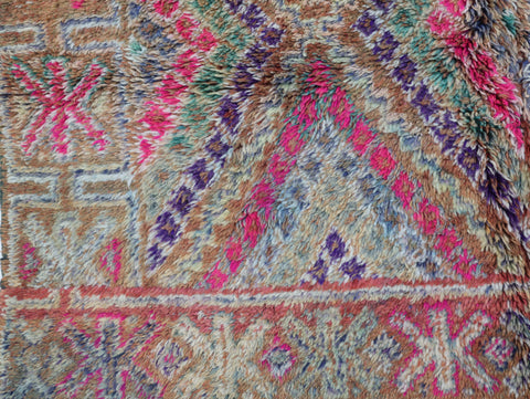 Tamalout Vintage Moroccan Rug 5'0" x 8'7"