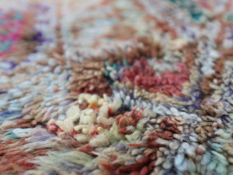 Tamalout Vintage Moroccan Rug 5'0" x 8'7"