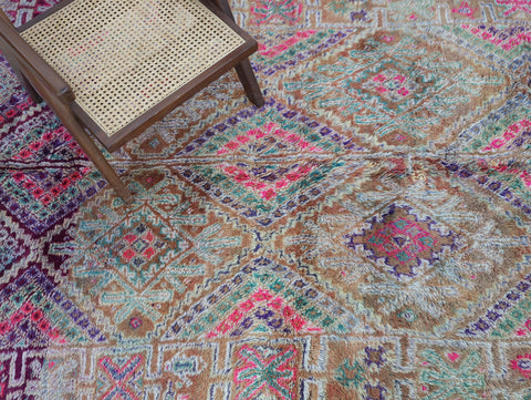 Tamalout Vintage Moroccan Rug 5'0" x 8'7"