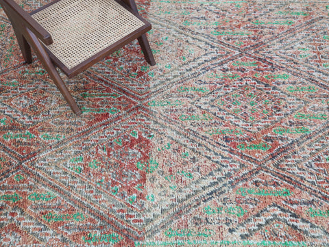 Izri Vintage Moroccan Rug 6'8" x 11'4"