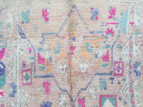 Yenyer Vintage Moroccan Rug 5'7" x11'5"