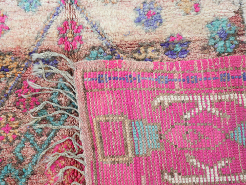 Yenyer Vintage Moroccan Rug 5'7" x11'5"