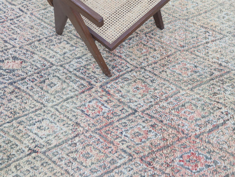 Aderfan Vintage Moroccan Rug 6'7" x11'0"