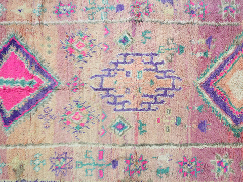 Tudrit Vintage Moroccan Rug 5'6" x11'5"