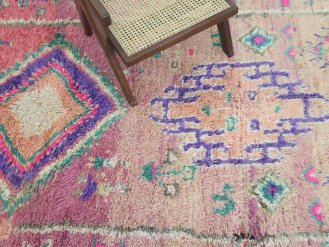 Tudrit Vintage Moroccan Rug 5'6" x11'5"