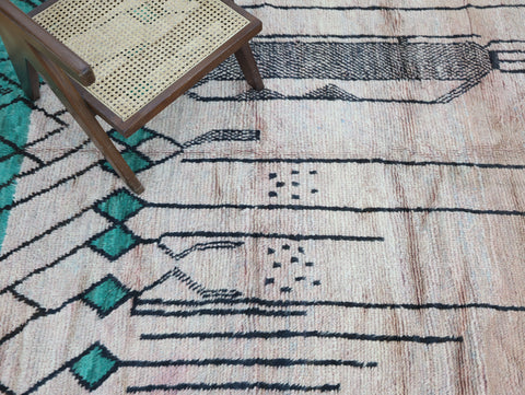 Tafna Moroccan Rug 5'2" x 8'8"