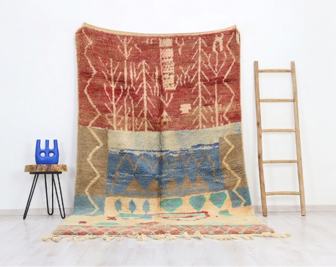 Tega Moroccan Rug 5'3" x 8'7"
