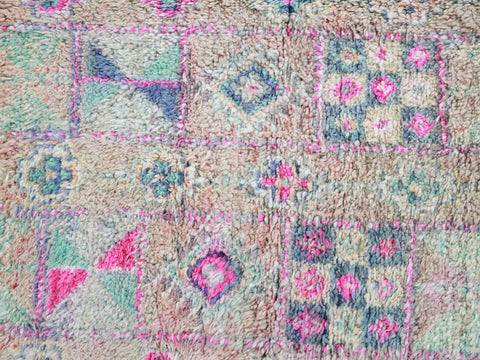 Bakhkhu Vintage Moroccan Rug  6'2" x 9'0"