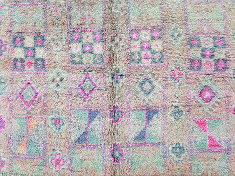 Bakhkhu Vintage Moroccan Rug  6'2" x 9'0"