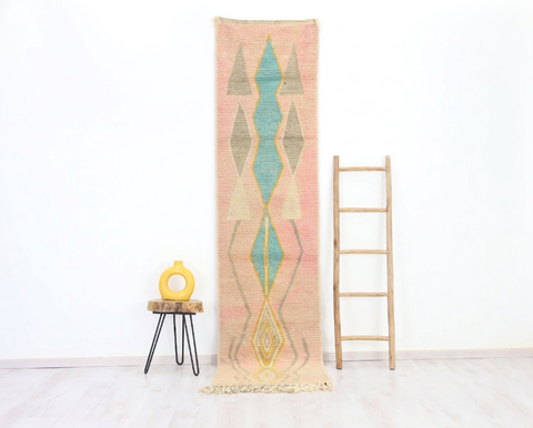 Lila Moroccan Rug 2'5" x 9'6"