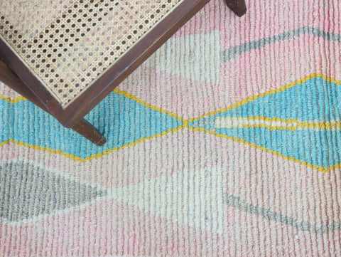 Lila Moroccan Rug 2'5" x 9'6"