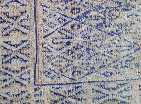 Naylaq Vintage Moroccan Rug  6'6" x 11'2"
