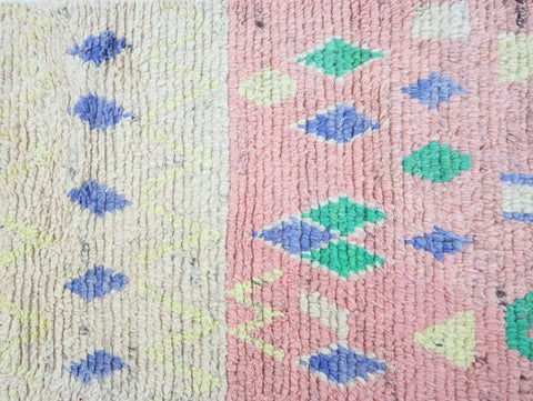 Tamenzut Moroccan Rug 2'4" x 10'2"