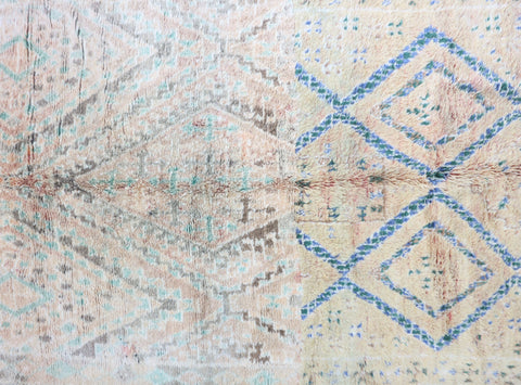 Hizal Vintage Moroccan Rug 6'6" x12'1"