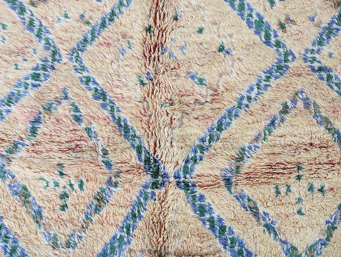 Hizal Vintage Moroccan Rug 6'6" x12'1"