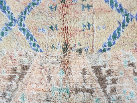 Hizal Vintage Moroccan Rug 6'6" x12'1"