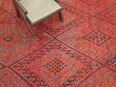 Menna Vintage Moroccan Rug 6'9" x 9'8"