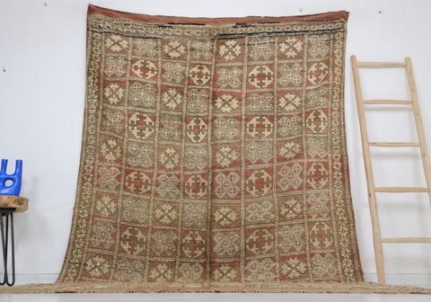 Qazia Vintage Moroccan Rug  5'9" x 9'6"