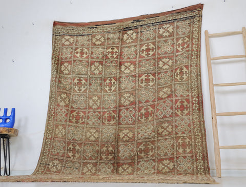 Qazia Vintage Moroccan Rug  5'9" x 9'6"