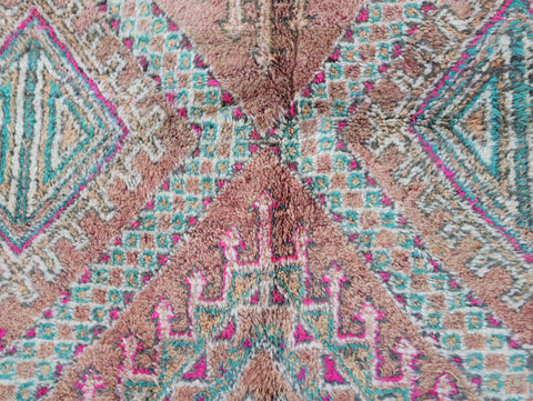 Assfar Vintage Moroccan Rug 5'9" x10'8"