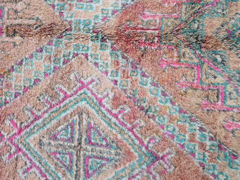 Assfar Vintage Moroccan Rug 5'9" x10'8"