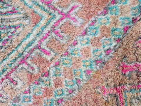 Assfar Vintage Moroccan Rug 5'9" x10'8"