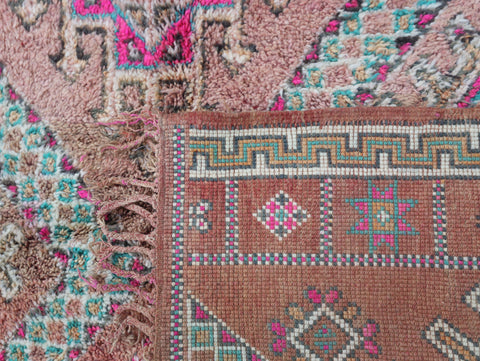 Assfar Vintage Moroccan Rug 5'9" x10'8"