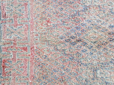 Bakebbu Vintage Moroccan Rug  6'4" x 9'7"