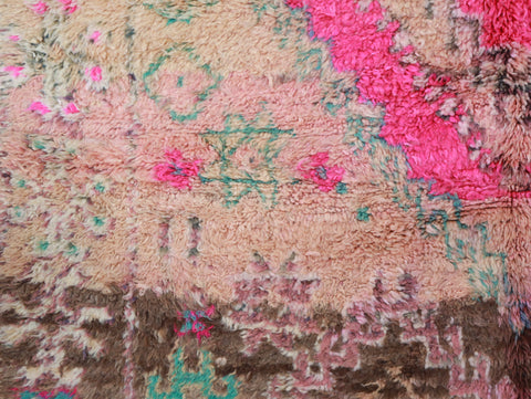 Issilt  Vintage Moroccan Rug  5'1" x9'6"