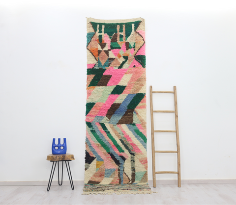 Awrigha Moroccan Rug  2'8" x 9'4"