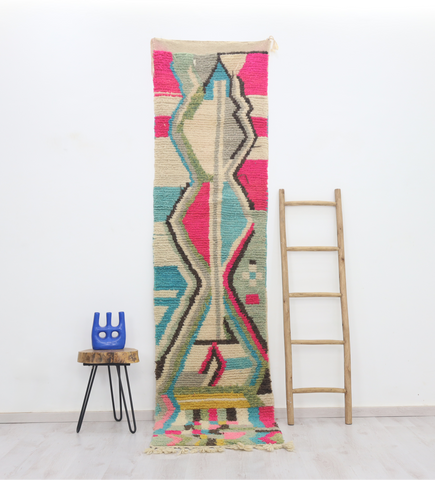 Alminda Moroccan Rug  2'4" x 9'9"
