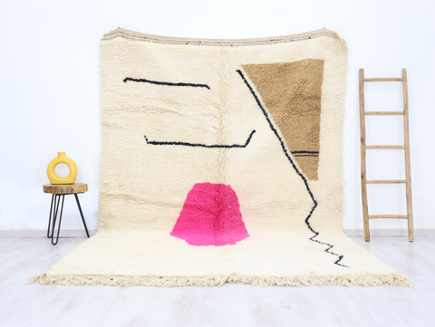 Menna Beni Ourain Rug 7'1" x 10'1"