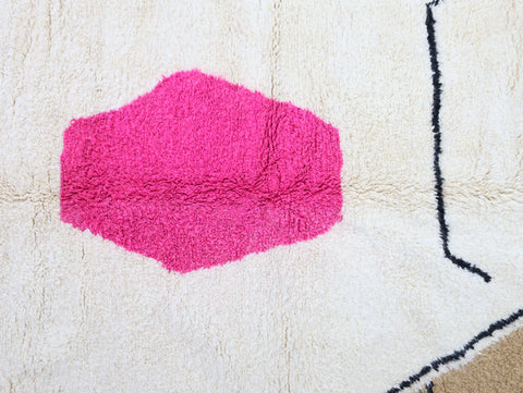 Menna Beni Ourain Rug 7'1" x 10'1"