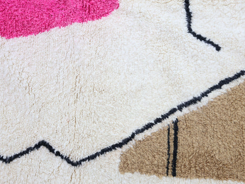 Menna Beni Ourain Rug 7'1" x 10'1"