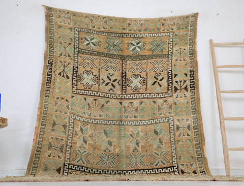 Zayen Vintage Moroccan Rug  5'7" x 9'0"